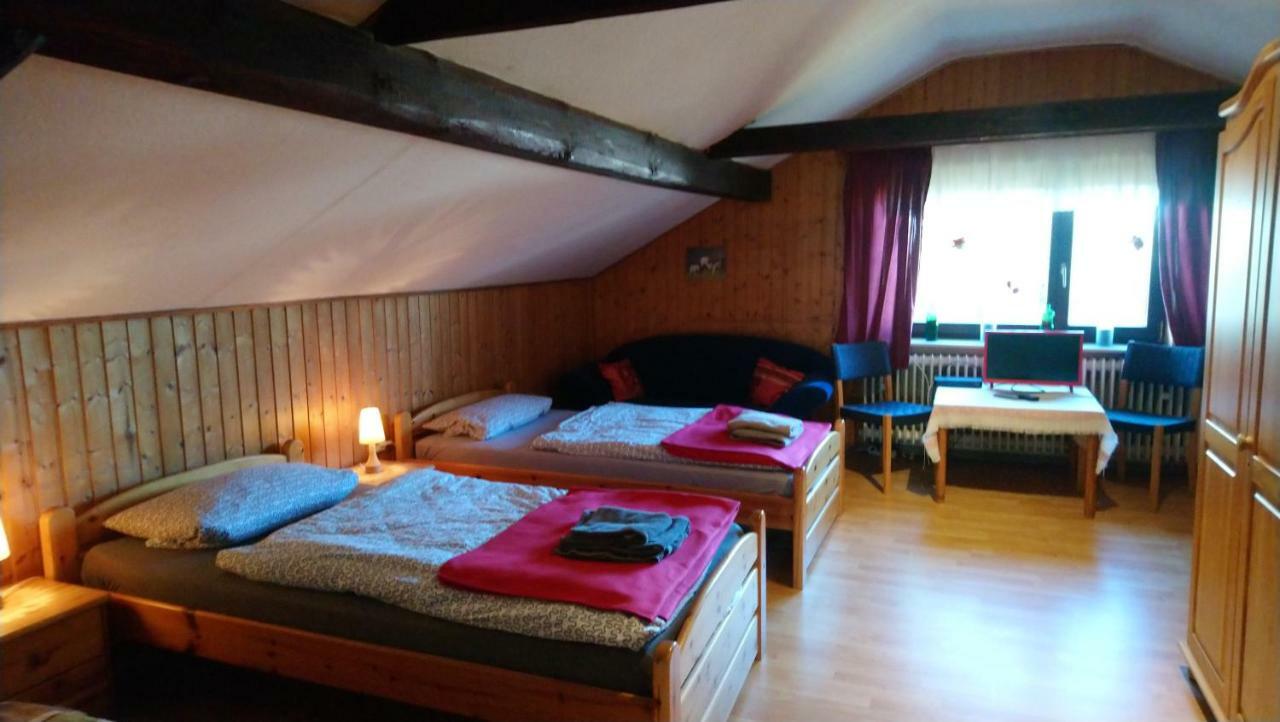 Gaestehaus Burgwald-Trekking Mittelsimtshausen Ngoại thất bức ảnh